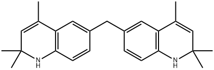 6,6'-メチレンビス(2,2,4-トリメチル-1,2-ジヒドロキノリン) 化学構造式