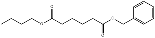 benzyl butyl adipate Structure