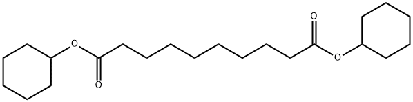 dicyclohexyl sebacate  Struktur