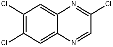 2,6,7-トリクロロキノキサリン 化学構造式