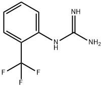 N-(2-TRIFLUOROMETHYL-PHENYL)-GUANIDINE 化学構造式