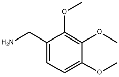2,3,4-トリメトキシベンゼンメタンアミン 化学構造式