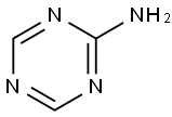 2-氨基-1,3,5-三嗪 结构式