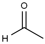 (1-2H)アセトアルデヒド 化学構造式
