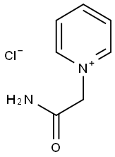 1-(カルバモイルメチル)ピリジニウムクロリド 化学構造式