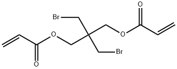 2,2-DIBROMONEOPENTYL GLYCOL DIACRYLATE Structure