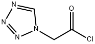 1H-四氮唑-1-乙酰氯,41223-92-1,结构式