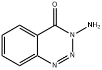 Benzo-1,2,3-triazin-4(3H)-one, 3-amino- 结构式