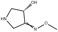 3-Pyrrolidinone,4-hydroxy-,O-methyloxime,(4S)-(9CI) 结构式