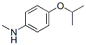 Benzenamine, N-methyl-4-(1-methylethoxy)- (9CI) Struktur