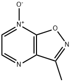 Isoxazolo[4,5-b]pyrazine, 3-methyl-, 7-oxide (9CI) Struktur