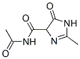 1H-Imidazole-4-carboxamide,  N-acetyl-4,5-dihydro-2-methyl-5-oxo-|