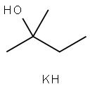 POTASSIUM 2-METHYL-2-BUTOXIDE Struktur