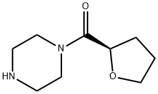Piperazine, 1-[[(2R)-tetrahydro-2-furanyl]carbonyl]- (9CI) Struktur