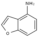 1-苯并呋喃-4-胺, 412336-07-3, 结构式