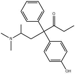 para-Hydroxymethadone Structure