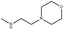 N-甲基-2-N-吗啉基乙胺 结构式