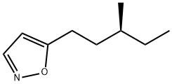 Isoxazole, 5-(3-methylpentyl)-, (S)- (9CI) Structure