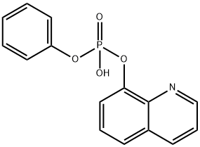 PHENYL 8-QUINOLYL PHOSPHATE Structure