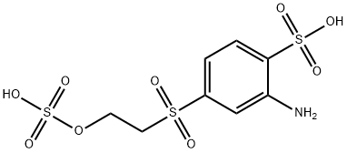 3-beta-乙基砜基硫酸酯苯胺-6-磺酸, 41261-80-7, 结构式