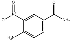 4-氨基-3-硝基苯甲酰胺 结构式