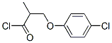 (p-chlorophenoxy)isobutyroyl chloride Struktur
