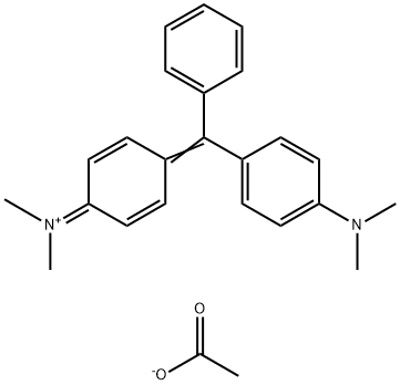 [4-[α-[4-(Dimethylamino)phenyl]benzyliden]cyclohexa-2,5-dien-1-yliden]dimethylammoniumacetat