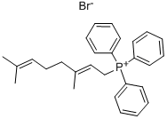 Geranyltriphenylphosphoniumbromide Structure