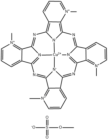 Cuprolinic Blue, 41276-95-3, 结构式