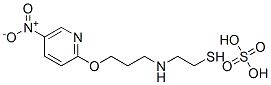 2-[3-(5-Nitro-2-pyridyloxy)propyl]aminoethanethiol sulfate Structure