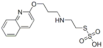 41287-22-3 Thiosulfuric acid hydrogen S-[2-[[3-(2-quinolinyloxy)propyl]amino]ethyl] ester