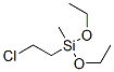 (2-chloroethyl)diethoxymethylsilane 结构式