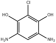1,3-Benzenediol,  4,6-diamino-2-chloro- Struktur