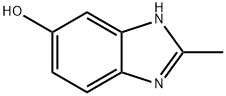 2-甲基-5-羟基苯并咪唑, 41292-66-4, 结构式