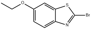 2-BROMO-6-ETHOXYBENZOTHIAZOLE Structure