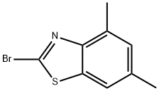 2-BROMO-4,6-DIMETHYLBENZOTHIAZOLE Structure
