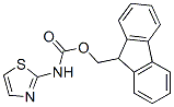 Carbamic acid, 2-thiazolyl-, 9H-fluoren-9-ylmethyl ester (9CI) Struktur
