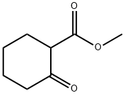 2-オキソシクロヘキサンカルボン酸メチル 化学構造式