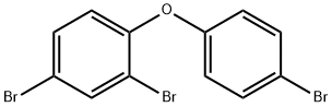 2,4,4′-トリブロモジフェニルエーテル標準液 化学構造式