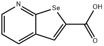 Selenolo[2,3-b]pyridine-2-carboxylic acid Struktur