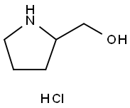 pyrrolidin-2-ylMethanol hydrochloride Struktur