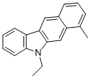 5-ETHYL-7-METHYLBENZO[B]CARBAZOLE Struktur