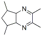 5H-Cyclopentapyrazine,4a,6,7,7a-tetrahydro-2,3,5,7-tetramethyl-(9CI) Struktur