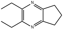 5H-Cyclopentapyrazine,2,3-diethyl-6,7-dihydro-(9CI) Structure