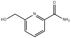6-(ヒドロキシメチル)ピリジン-2-カルボキサミド 化学構造式