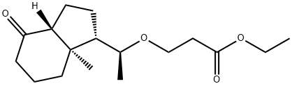 乙基3 - ((S)-1 - ((1S,3AR,7AR)-7A-甲基-4-氧代八氢-1H-茚-1-基 结构式