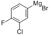 3-クロロ-4-フルオロフェニルマグネシウムブロミド 溶液 化学構造式