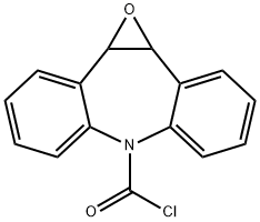 Iminostilbene 10,11-Epoxide-N-carbonyl Chloride Struktur