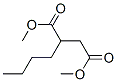 2-Butylsuccinic acid dimethyl ester 结构式