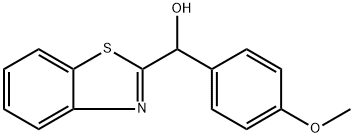 Benzo[D]Thiazol-2-Yl(4-Methoxyphenyl)Methanol Structure